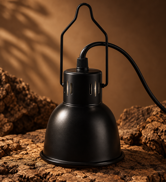 Repto Nano Dome Ø 10 cm – Lampenschirm mit E27-Fassung und Reflektorschirm