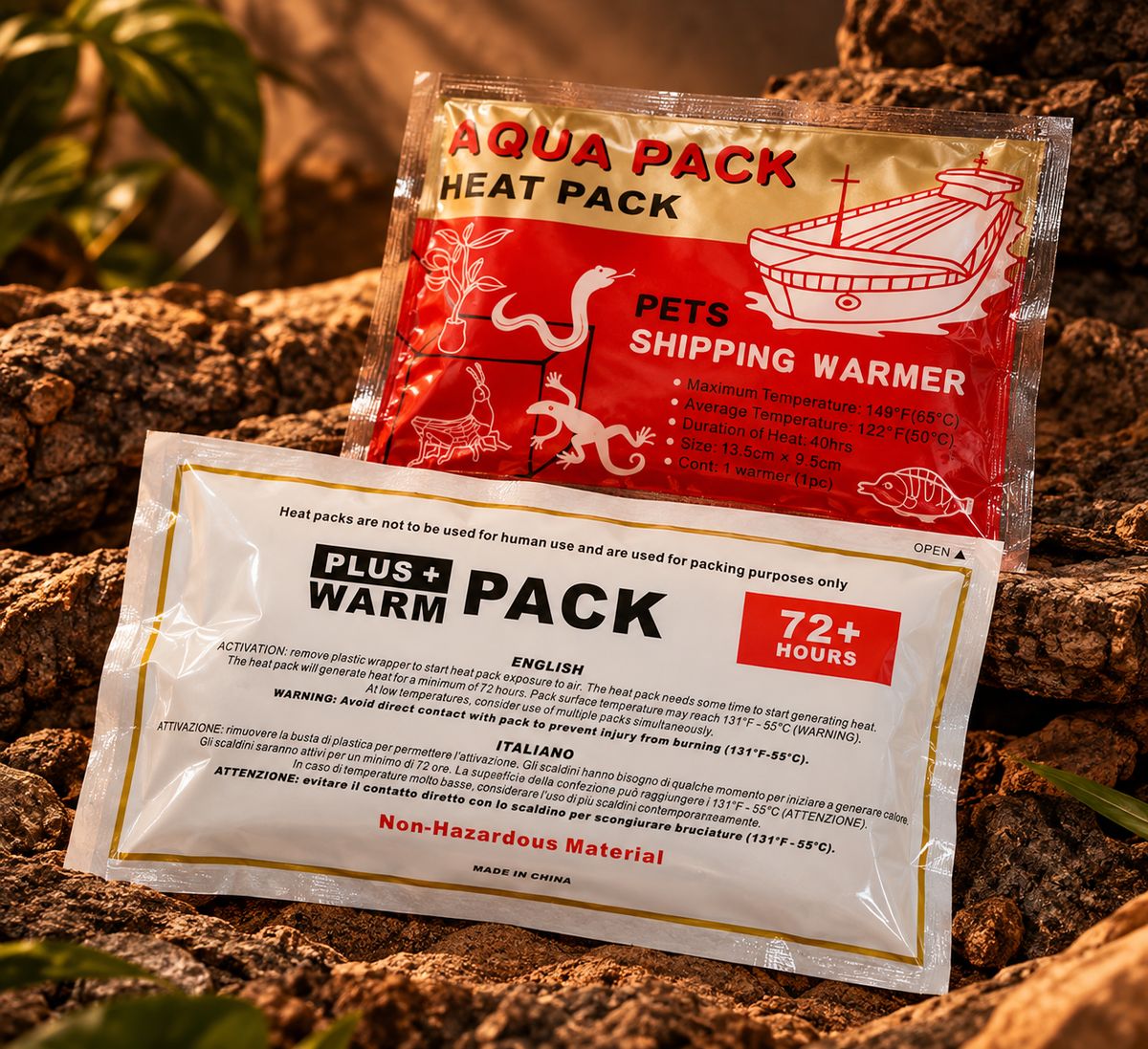 Heatpacks für den Tierversand | 40 oder 72 Stunden