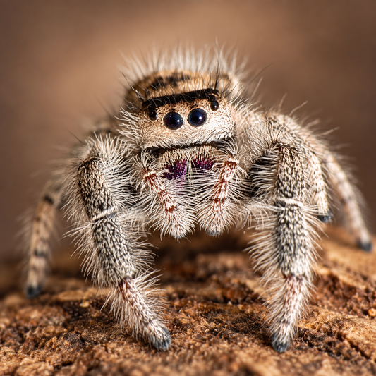 Springspinne Phidippus regius Nord Florida