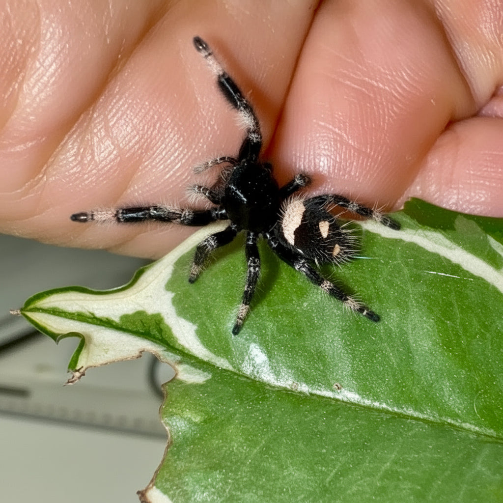 Hera Phidippus regius Nord Florida Weibchen