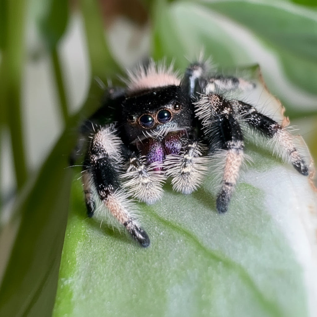 Hera Phidippus regius Nord Florida Weibchen