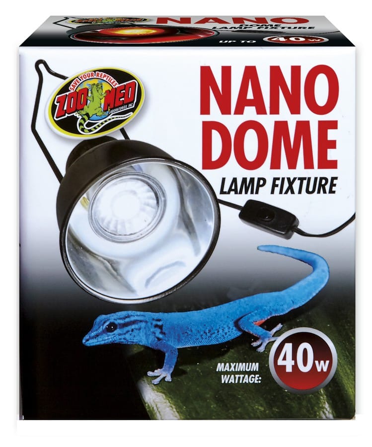 Zoo Med Nano Dome Lamp Fixture - Lampenfassung mit Reflektorschirm